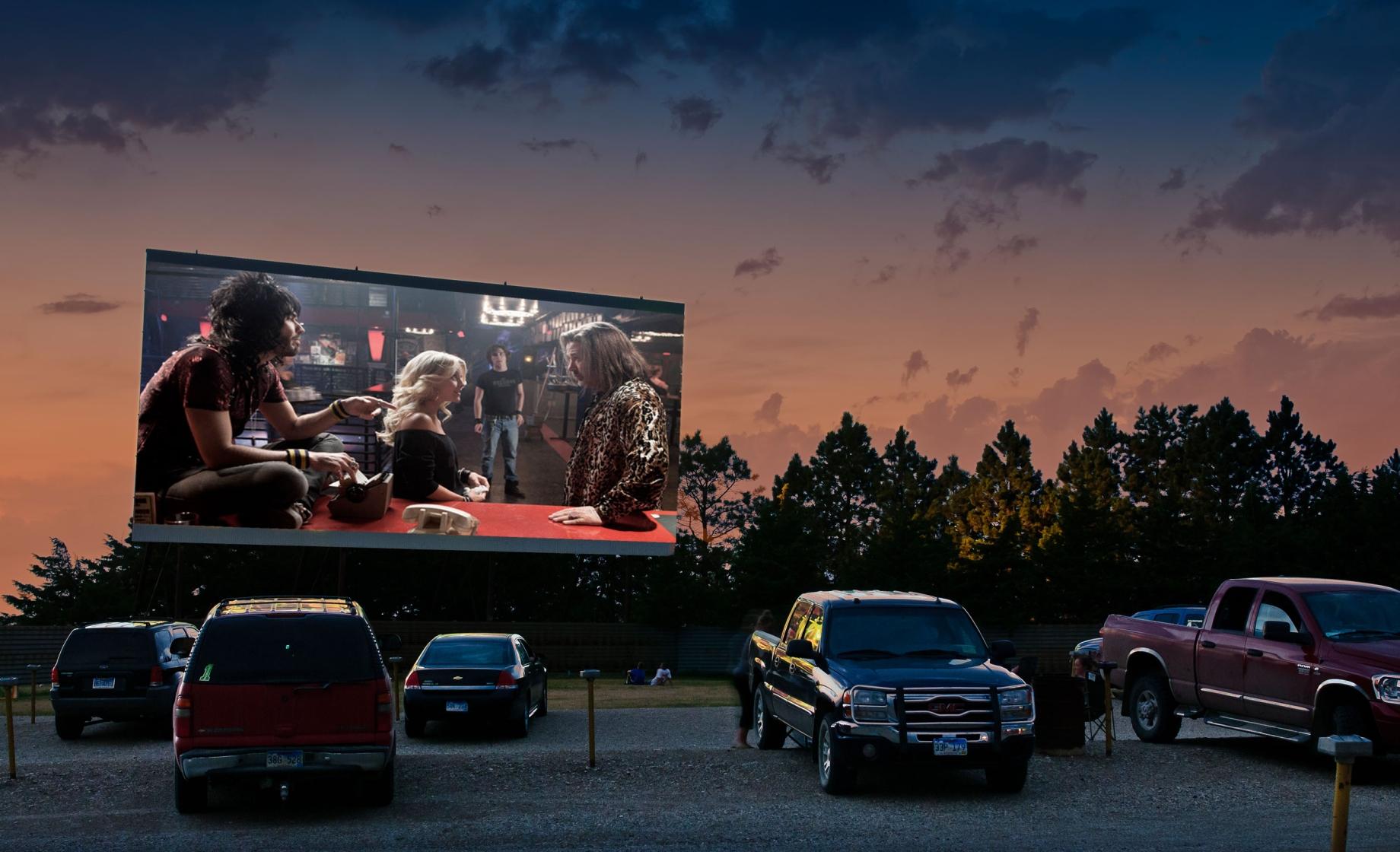 Drive in photo